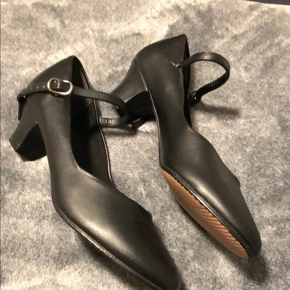 So Danca Black Mary Jane Dance Shoes - Picture 2 of 4